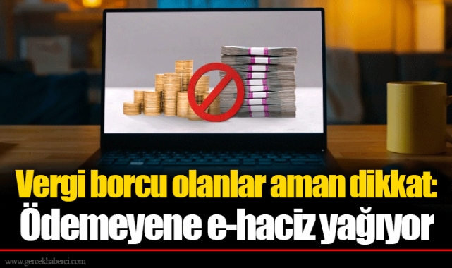 AKP KURTULUŞU BULMUŞ! E-HACİZ!