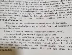 BOP VE AKP GENEL BAŞKANI ERDOĞAN’I İSRAİL İLİŞKİLERİ DOLAYISIYLA PROTESTO EDEN GENÇLER AKP TARAFINDAN TUTUKLANDI!