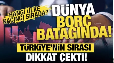 DÜNYA TAM 400 TRİYON BORÇLU! PEKİ ALACAKLI KİM/LER?
