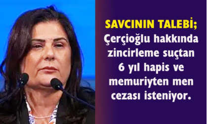 AKP’Lİ BELEDİYE BAŞKANI ÖZLEM ÇERÇİ’NİN İHALEYE FESAT DAVASINDA ERTELEME!