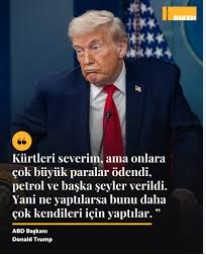 TRUMP KÜRTLERİ TEHDİT EDİYOR!