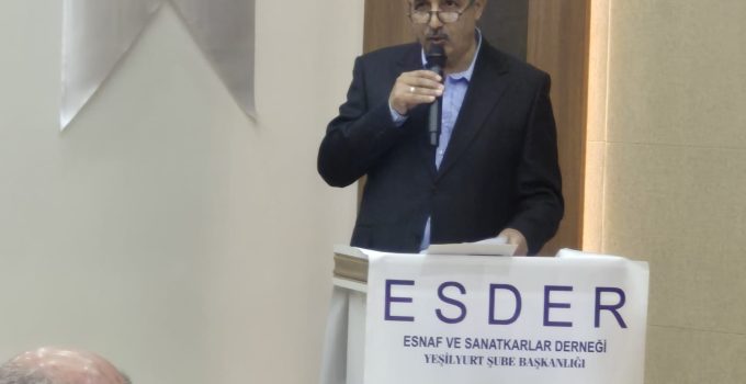 ESDER YEŞİLYURT İLÇE BAŞKANLIĞI 1. KONGRESİNİ YAPTI. BAŞKAN MEHMET YİĞİTER!