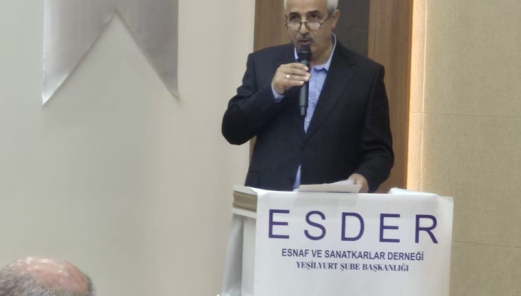 ESDER YEŞİLYURT İLÇE BAŞKANLIĞI 1. KONGRESİNİ YAPTI. BAŞKAN MEHMET YİĞİTER!