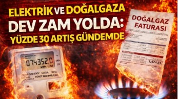 AKARYAKITA YAPILAN DEVASA ZAMLARDAN SONRA ELEKTRİK VE DOĞALGAZA DA DEVASA ZAM!