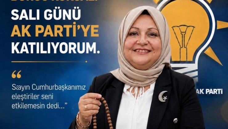 CHP’Lİ AFYON BELEDİYE BAŞKANI BURCU KÖKSAL AKP’YE GİDERKEN BELEDİYEYİ DE GÖTÜRÜYOR!