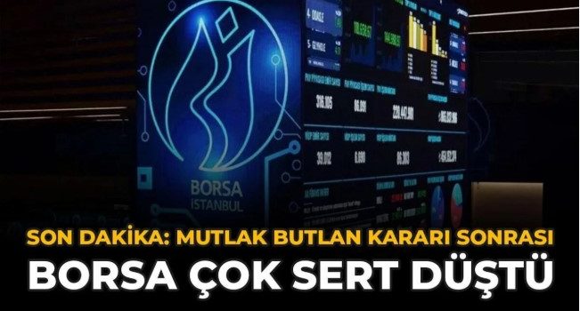 BORSA İSTANBUL’DA DEPREM!