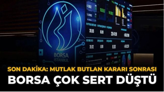 BORSA İSTANBUL’DA DEPREM!