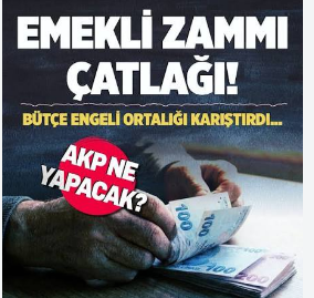 AKP BATTI ÇIRPINIYOR! EMEKLİLERİN EKMEĞİNE YAĞ SÜRÜP ÇIKIŞ YAKALAMA DERDİNDE!