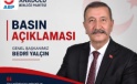 ANADOLU BİRLİĞİ PARTİSİ GENEL BAŞKANI SAYIN BEDRİ YALÇIN’DAN ZEHİR ZEMBEREK AÇIKLAMA ” HESAP VERECEKSİNİZ”